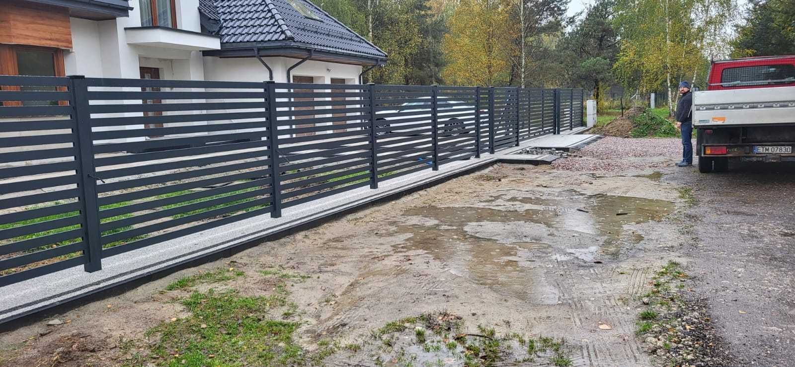 Ogrodzenia Palisadowe kompleksowo z montaż WŁASNA PRODUKCJA na wtmiar