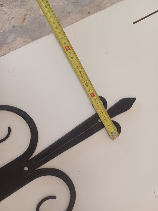 Zawias ozdobny kuty nowy bardzo solidny