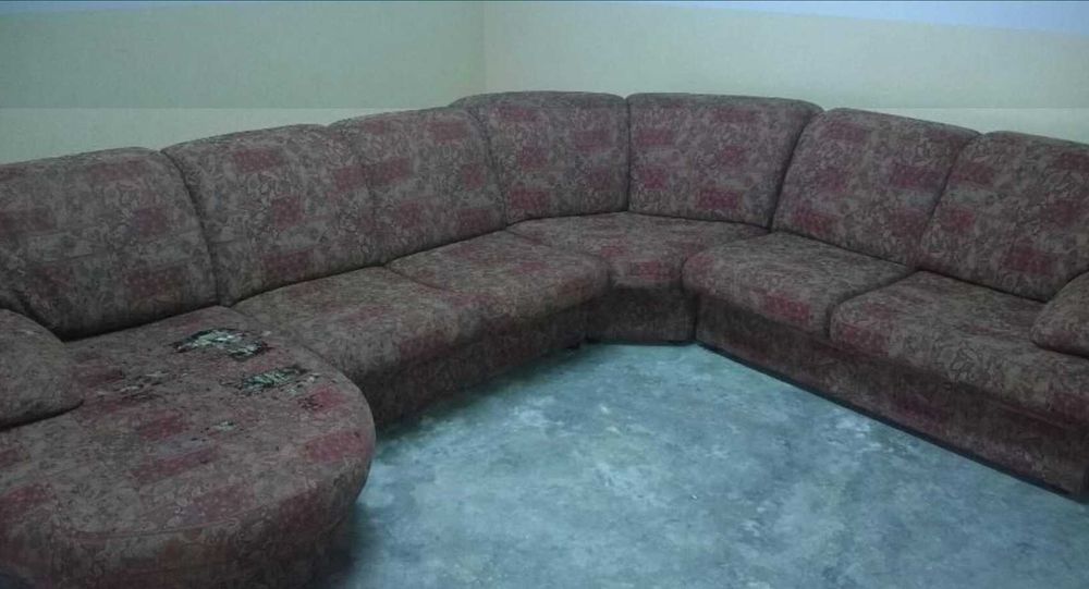 Sofá de canto com chaise longue