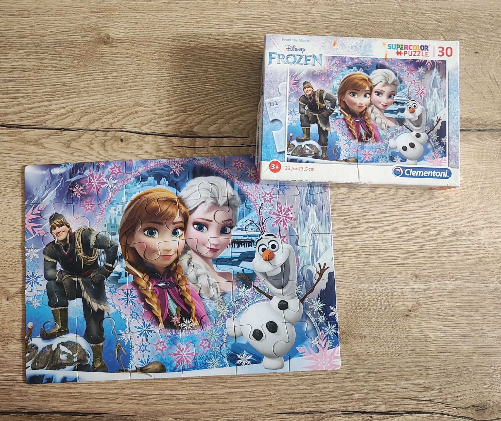 Puzzle 3 plus 30 elementowe