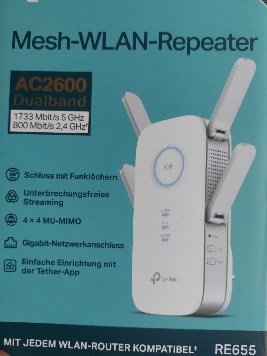 Wzmacniacz Wi Fi Re 655.