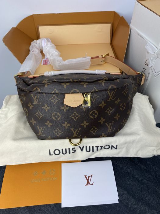 Сумка бананка Louis Vuitton Bumbag Brown
