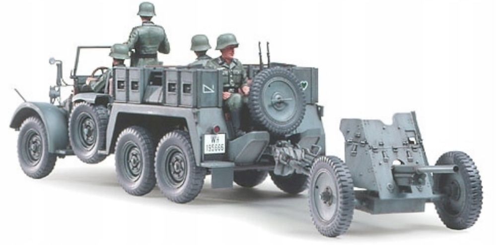 Model pojazd 1/35 Krupp Towing Truck w/37mm Pak Tamiya 35259