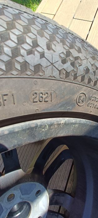 Koła felgi czarne  opony zimowe  VW t-roc ateca  5x112 17 cali 215/65