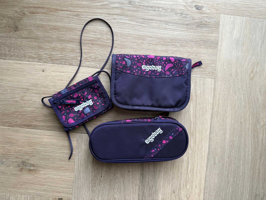 Ergobag Cubo tornister, set 6-częściowy, torba sport. piórniki, inne