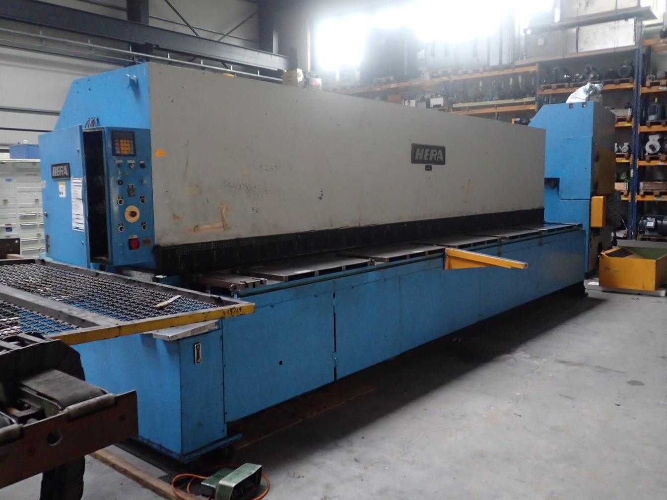 Gilotyna hydrauliczna nożyce gilotynowe do blach HERA HSS4 / 6m / 4mm