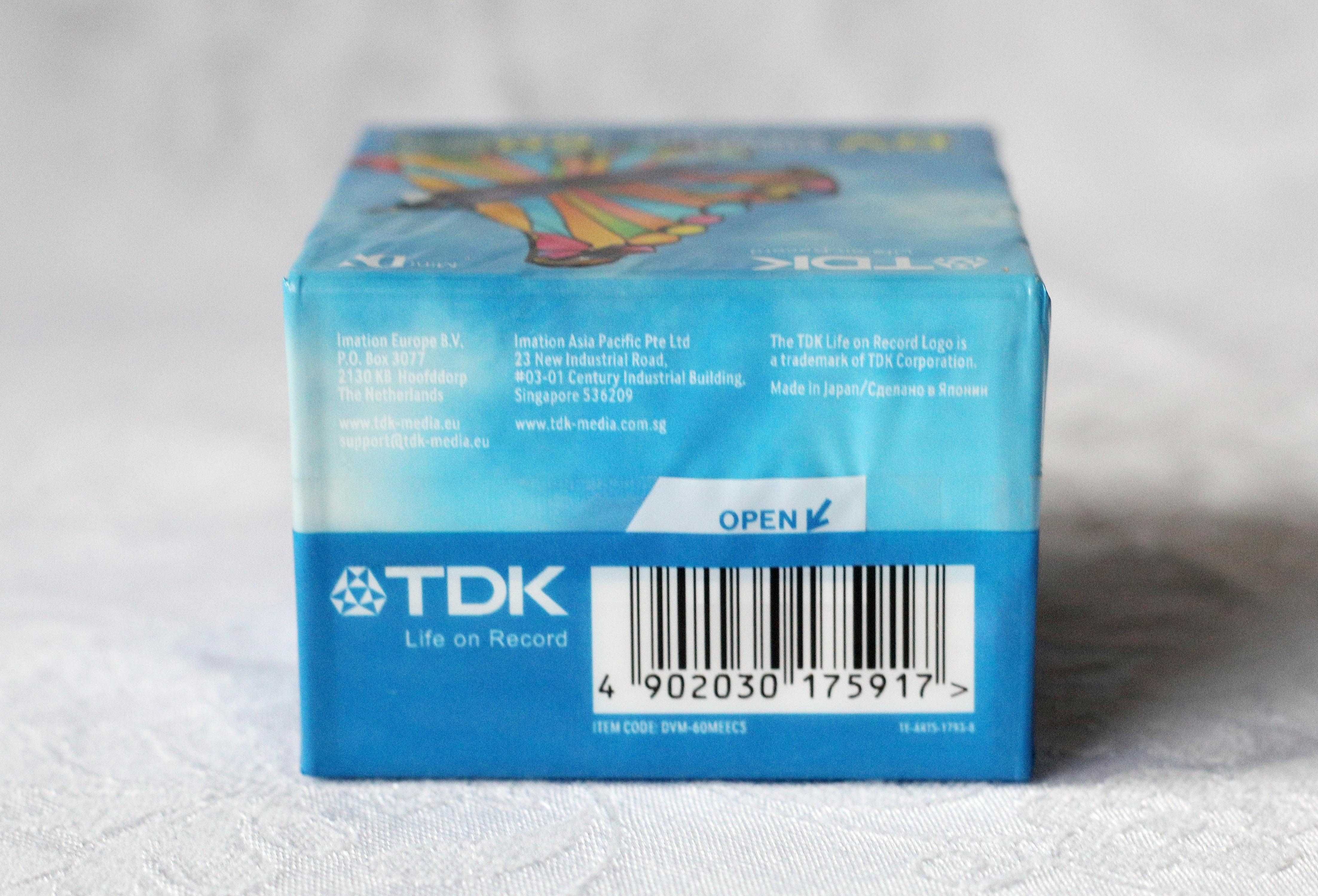 5x TDK DV 60 - mini DV Nowe Japan *Promocja tylko 22 za 1 szt. *Foto*