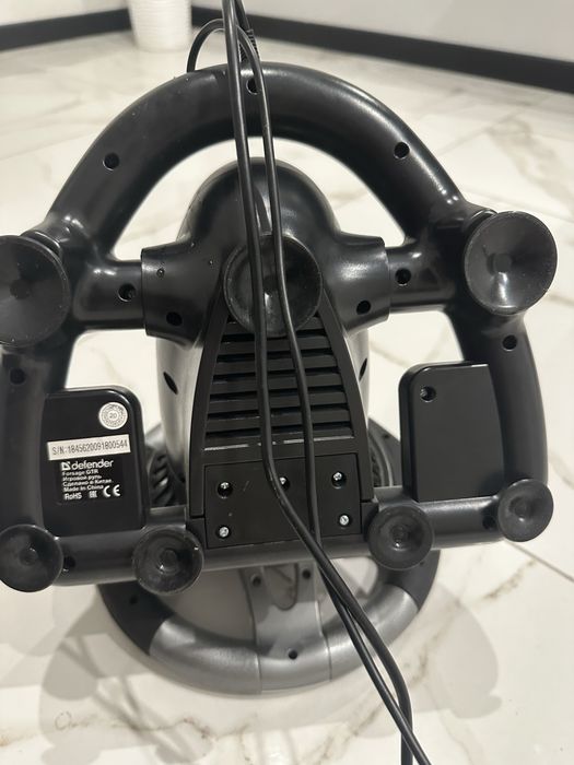 Ігровий руль Defender Forsage GTR + педалі | Повністю робочий