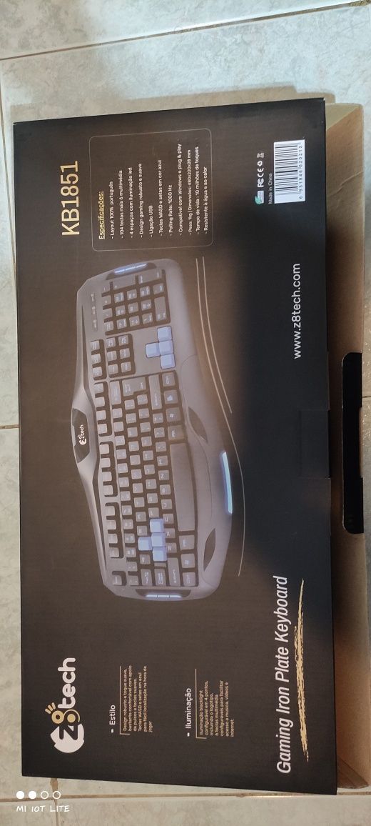 Teclado Z8TECH Gaming