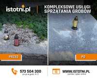 Sprzątanie grobów Kielce, całoroczna opieka nad grobami