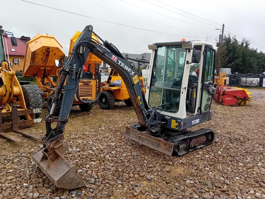 Minikoparka terex 20 2014r jcb cat takeuchi