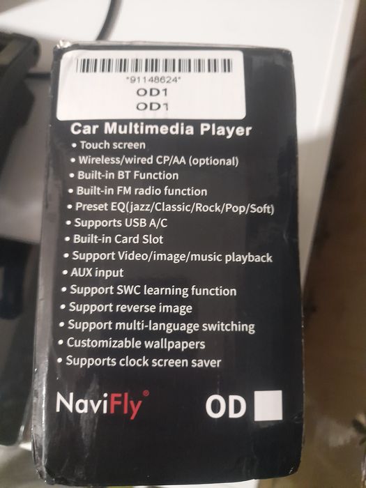 Carro multimedia player