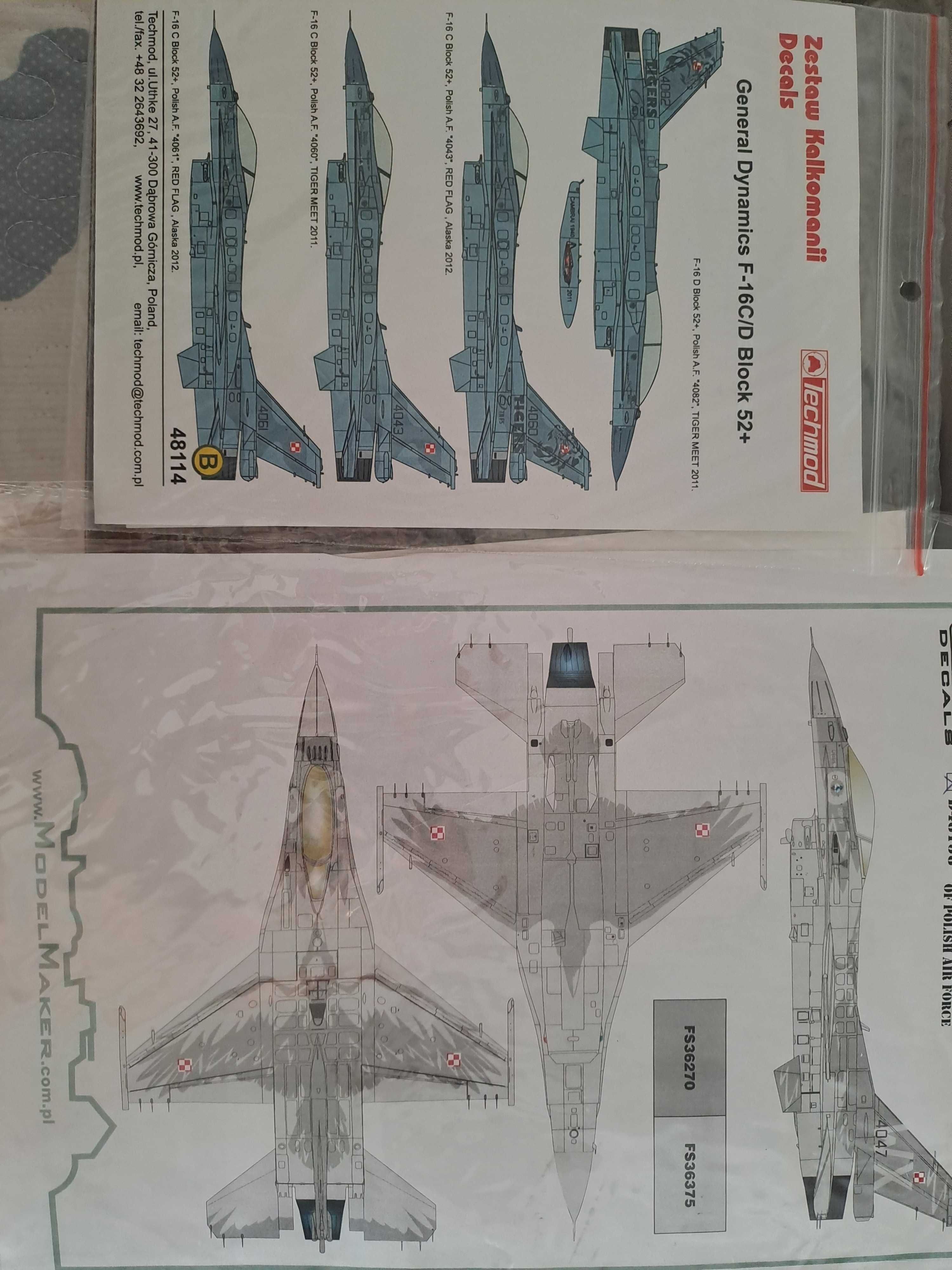 F-16 C/D BLOCK 52+ Polska f-my Kinetic skala 1:48