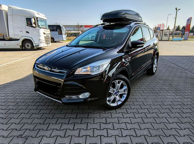 Ford Kuga Titanium, bardzo ładny,4*4,bogata wersja, serwisowany,hak,