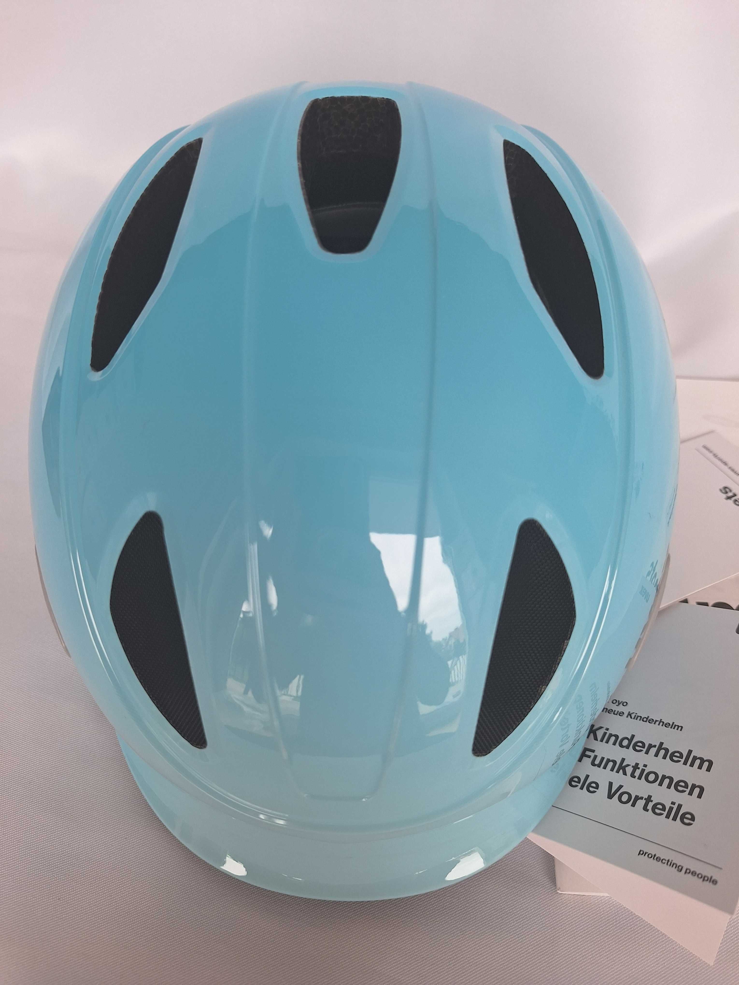 Kask rowerowy dziecięcy Uvex Oyo Cloud Blue Grey XS 45-50cm