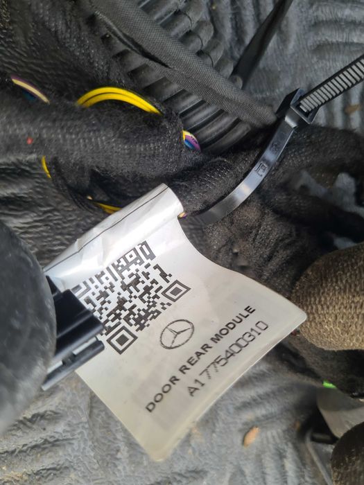 Mercedes A Klasa W177 wiązka instalacja drzwi lewy tył