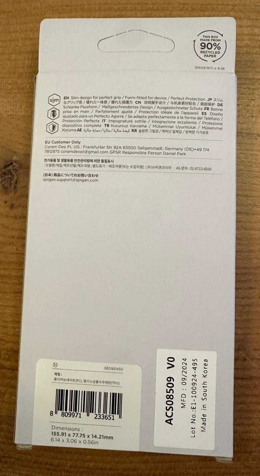 Capa Iphone 16 Pro Spigen Tough Armor Magsafe NOVA NA CAIXA