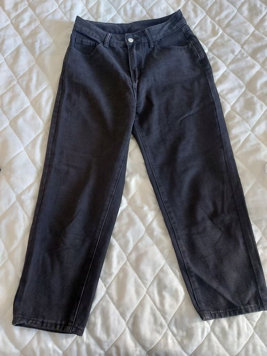 Calças ganga pretas Shein