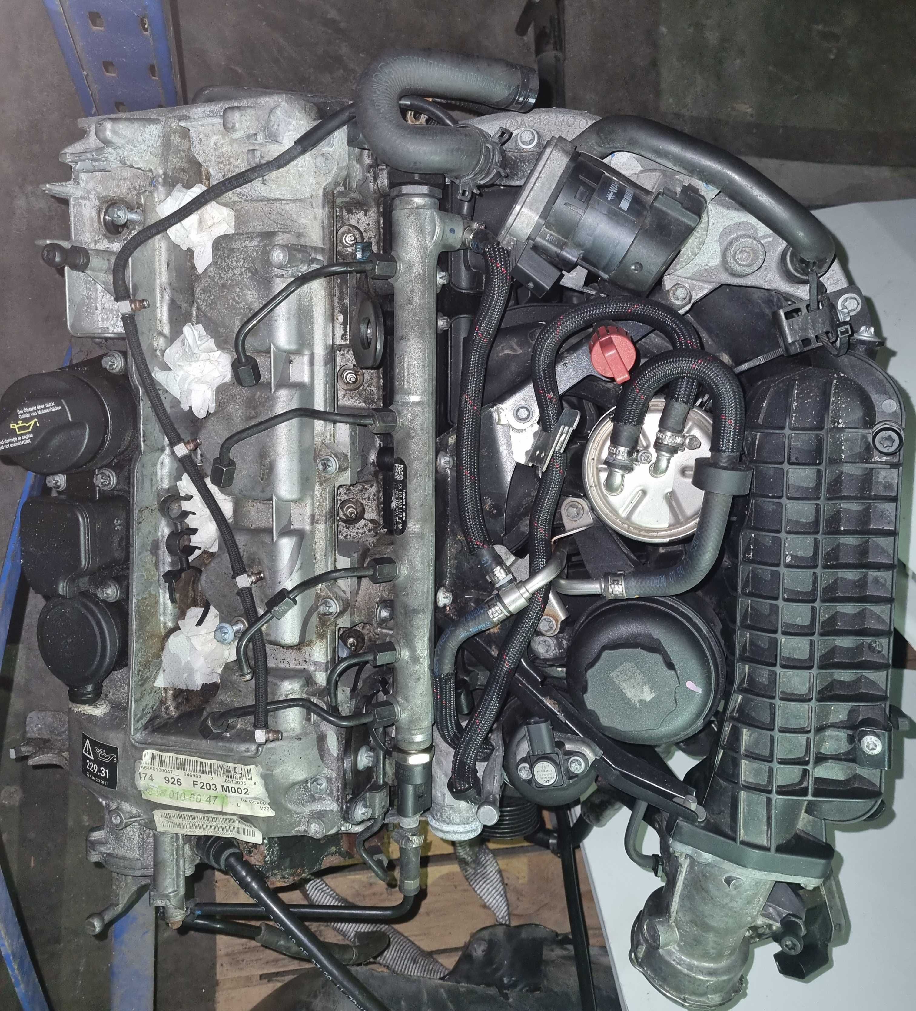 Motor de Mercedes W203