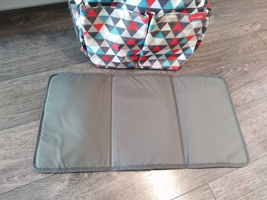 Torba do wózka Skip Hop Duo Signature Triangles mata przewijak