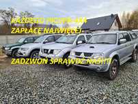 Skup#PICKUP# Każdy4X4 Toyota Hilux Nissan Navara Mitsubishi L200 Isuzu