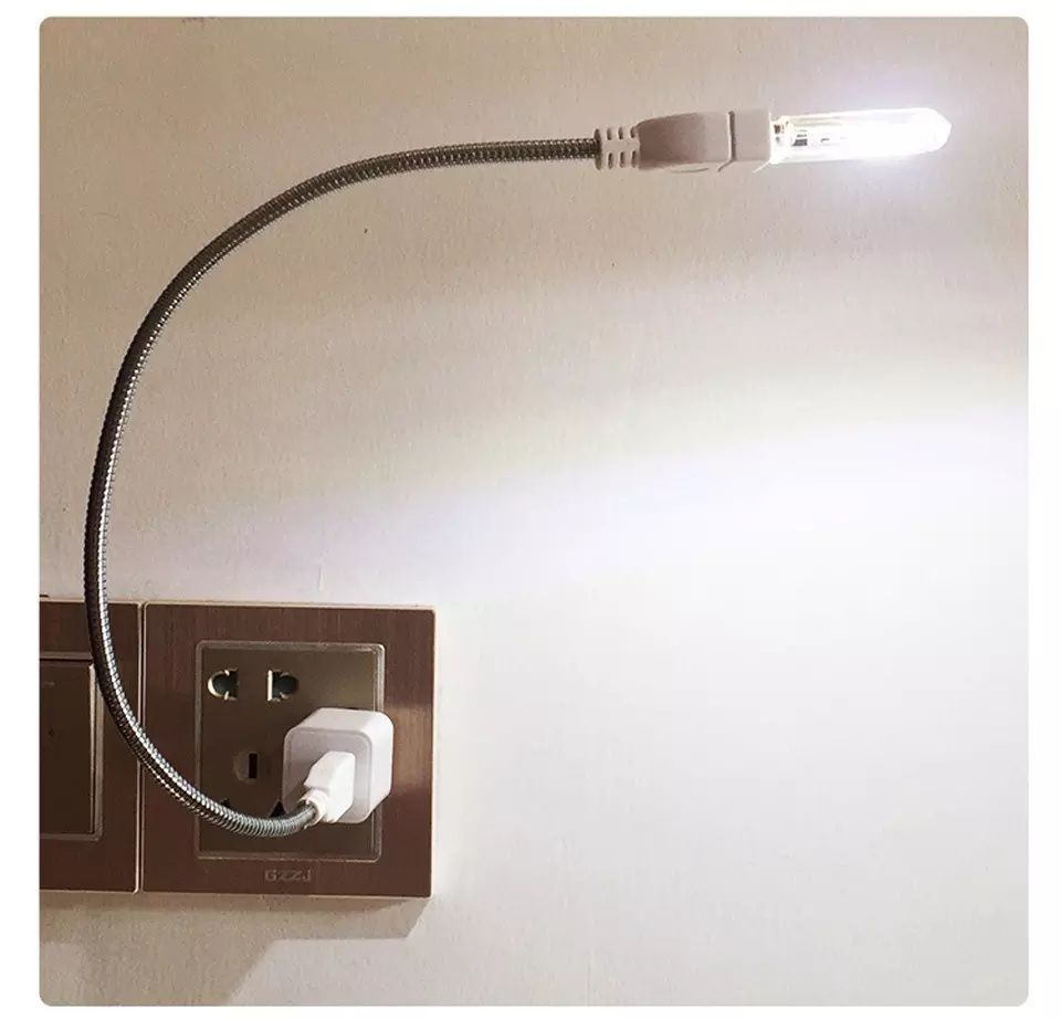 Мини светодиодный портативный фонарик, USB лампа, брелок.
3 или 8 ламп