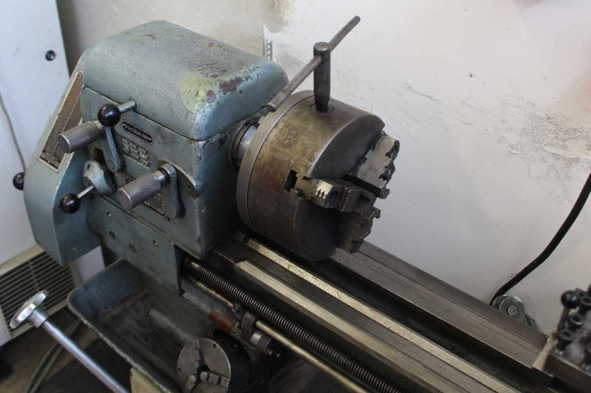 Tokarka do metalu Friedrich SEE LP 140 + narzędzia