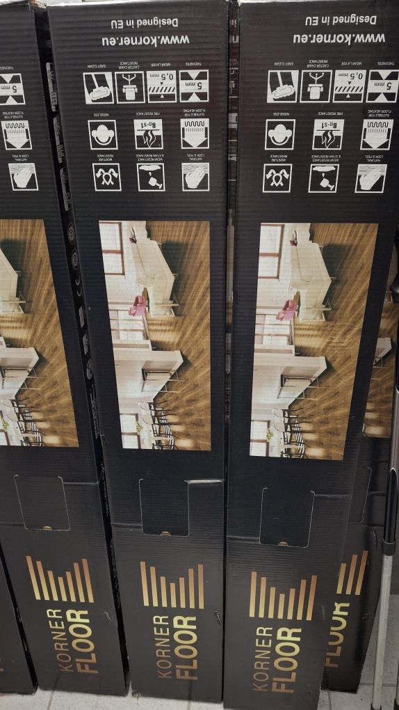 Panele winylowe KORNER FLOOR dąb hiszpański NOWE 20 metrów