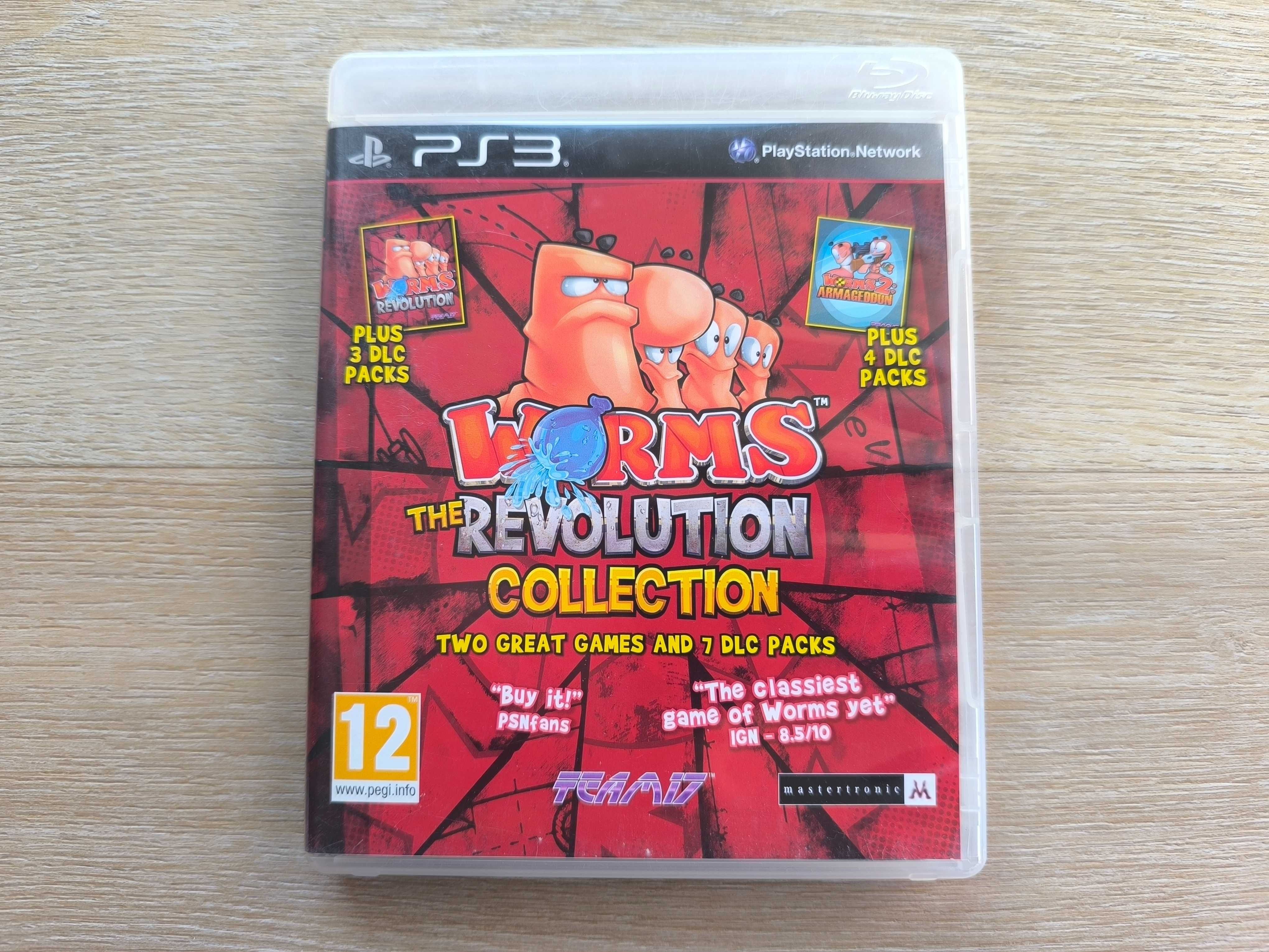 Worms The Revolution Collection [PS3] 2 CZĘŚCI + 7 DODATKÓW DLC
