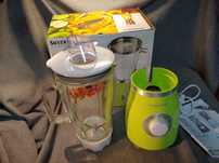 Blender ze szklanym kielichem dzbankiem Silvercrest mikser SSM 550 D1
