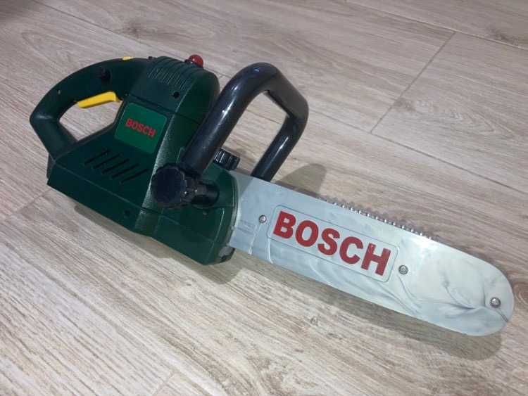 BOSCH zestaw drwala dla dzieci, piła łańcuchowa, kask, rękawiczki