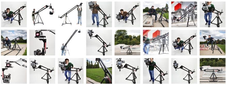 Grua para filmagens até 3m