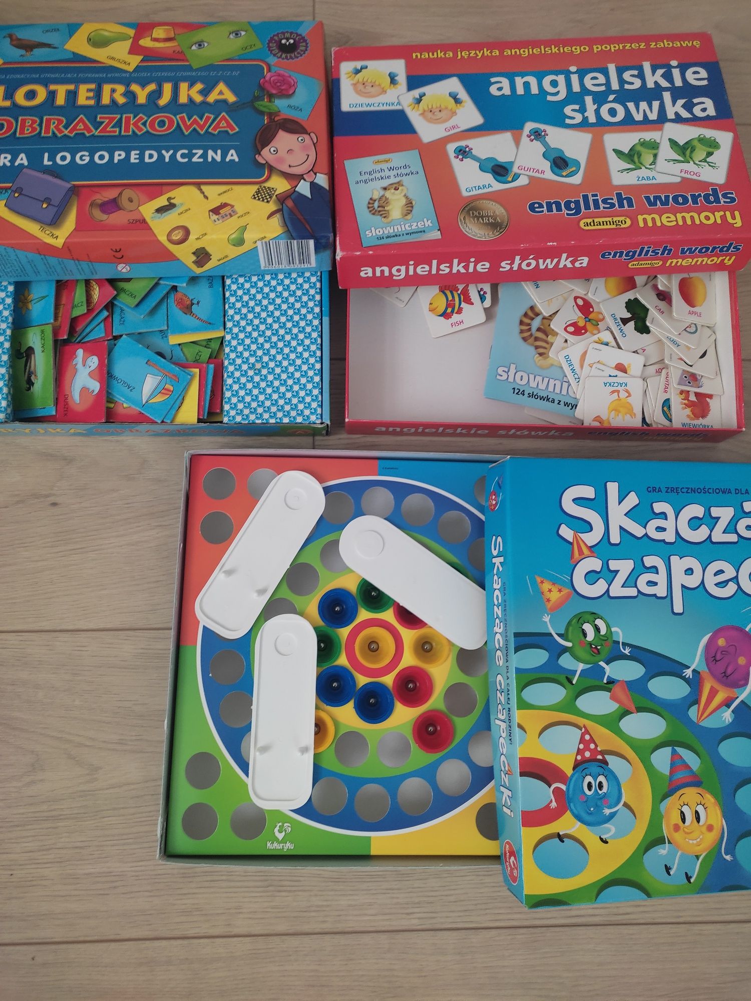 Zestaw gier edukacyjnych, 5+.