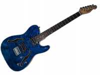 Harley Benton TE-90QM HH Trans Blue nowy TELECASTER - ustawiony!