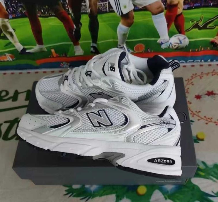 "Buty sportowe "New_Balance_530_White_Silver_Navy_ Rozmiar 39.5
