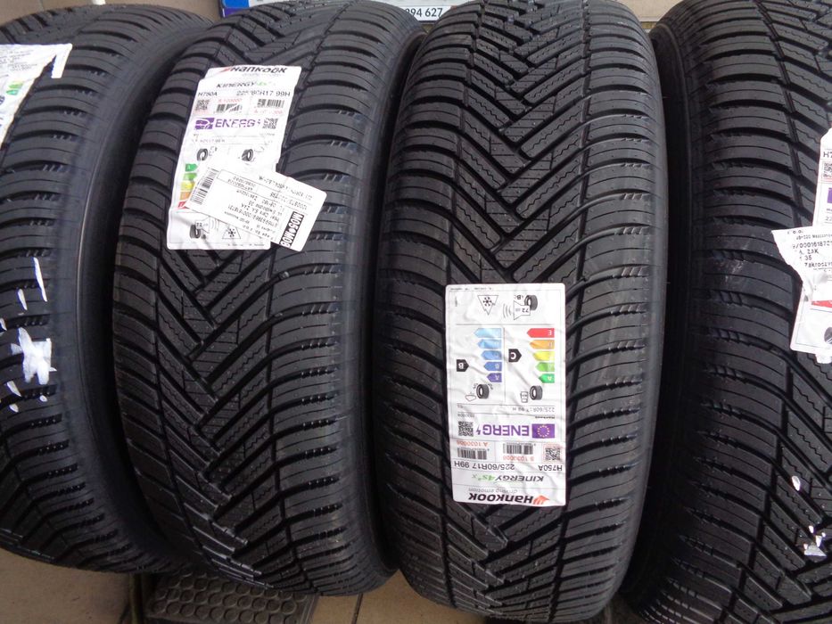 225/60R17 HANKOOK Kinergy 4S2 , Nowe Opony Całoroczne , ANDAR Poleca