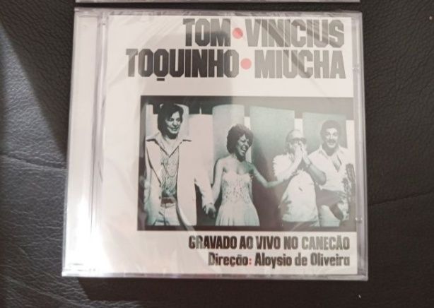 CD selado Tom Jobim Vinicius de Moraes Toquinho e Miú