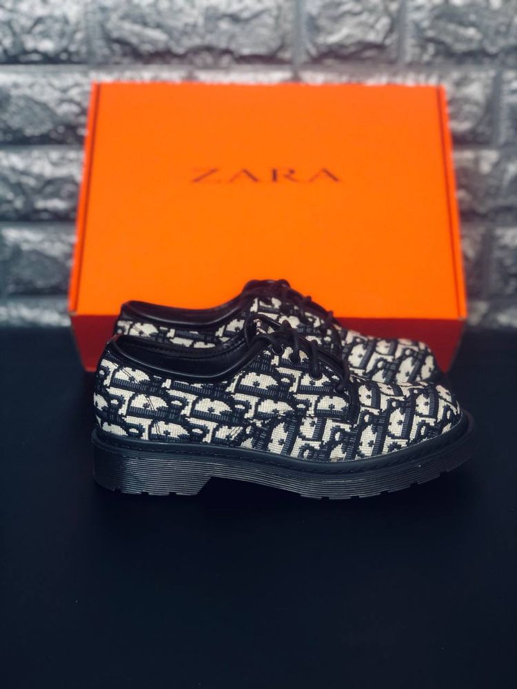 Zara Лоферы женские на шнурках, Пенни-Лоферы Зара, мокасины на шнурках