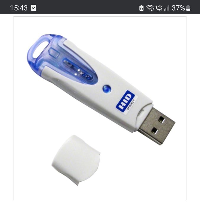 Mikroczytnik HID podpis elektroniczny