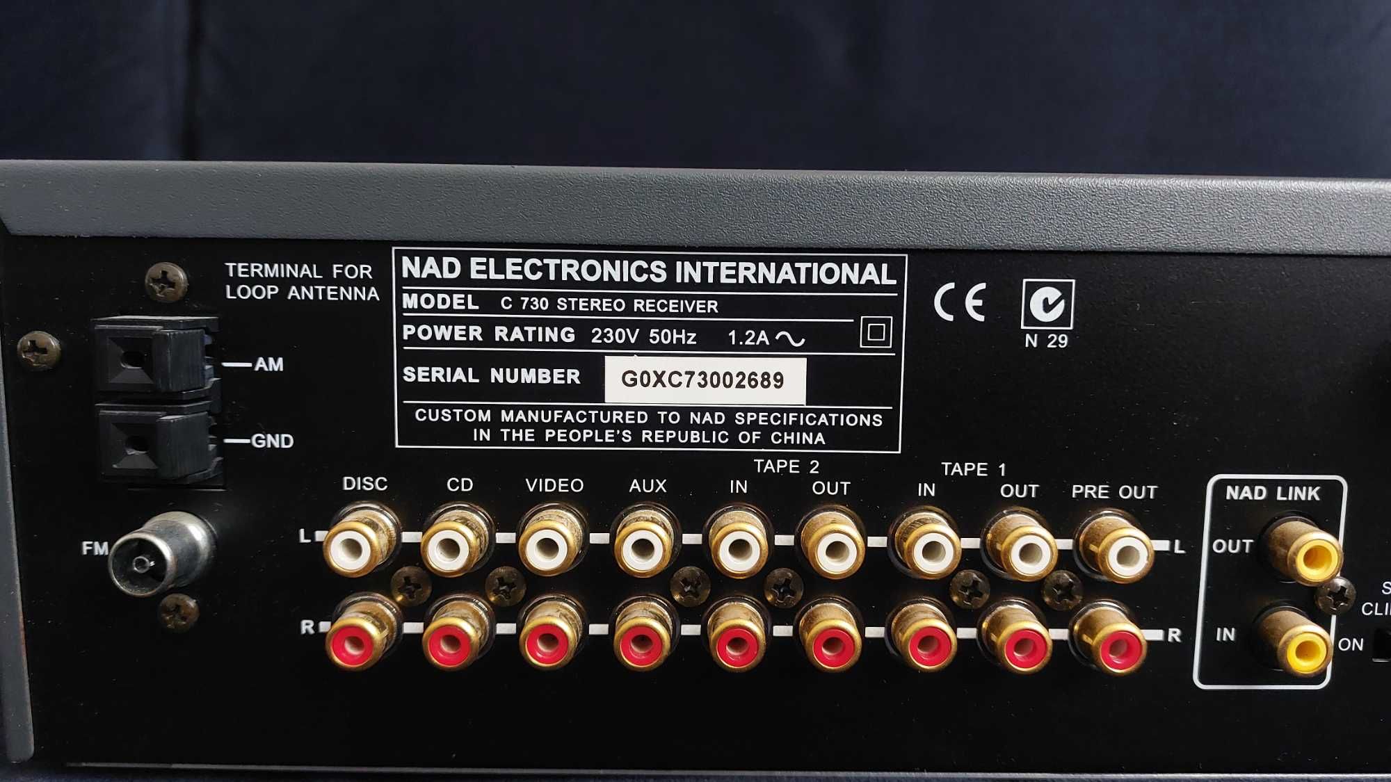 Amplituner NAD C 730