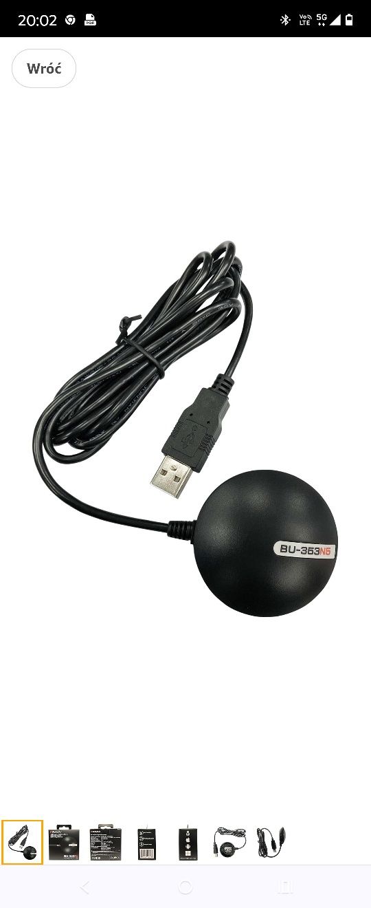 Odbiornik USB GPS
