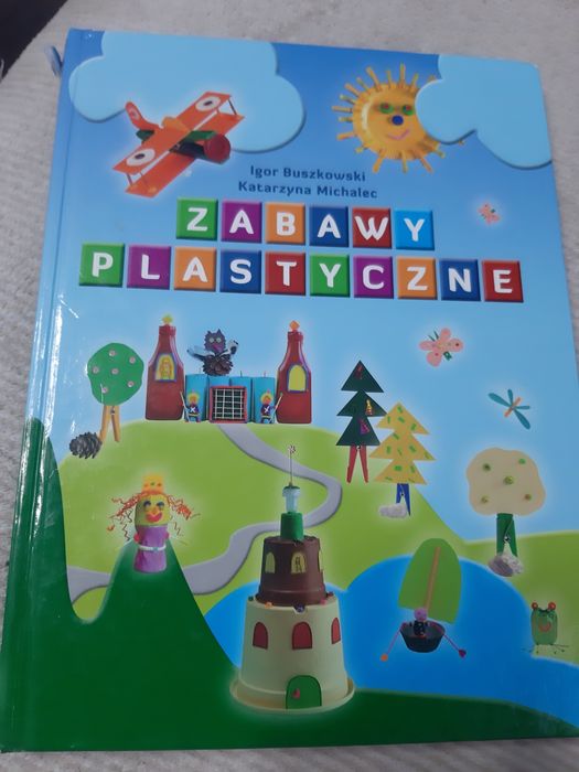 Zabawy plastyczne książka kreatywna dla dziecka