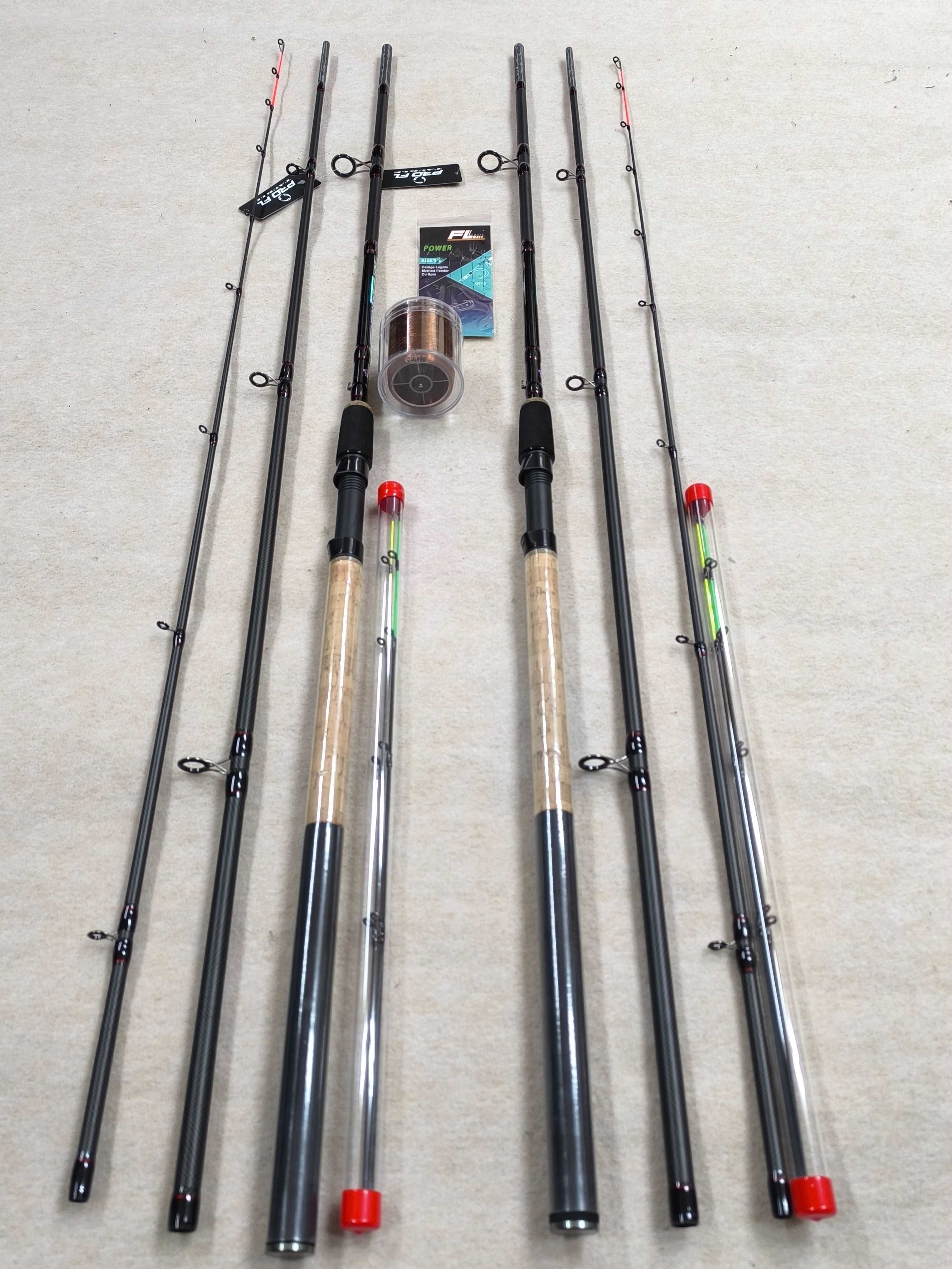 2 x wędka feeder  black force 360 cm do 120 g  + gratisy
