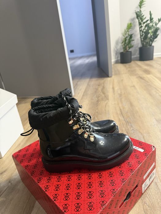 Ботинки guess чорні