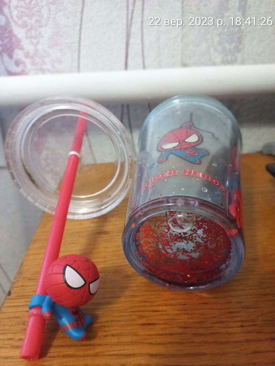Стакан Miniso Marvel Spider-man, 320 мл стаканчик Спайдермен