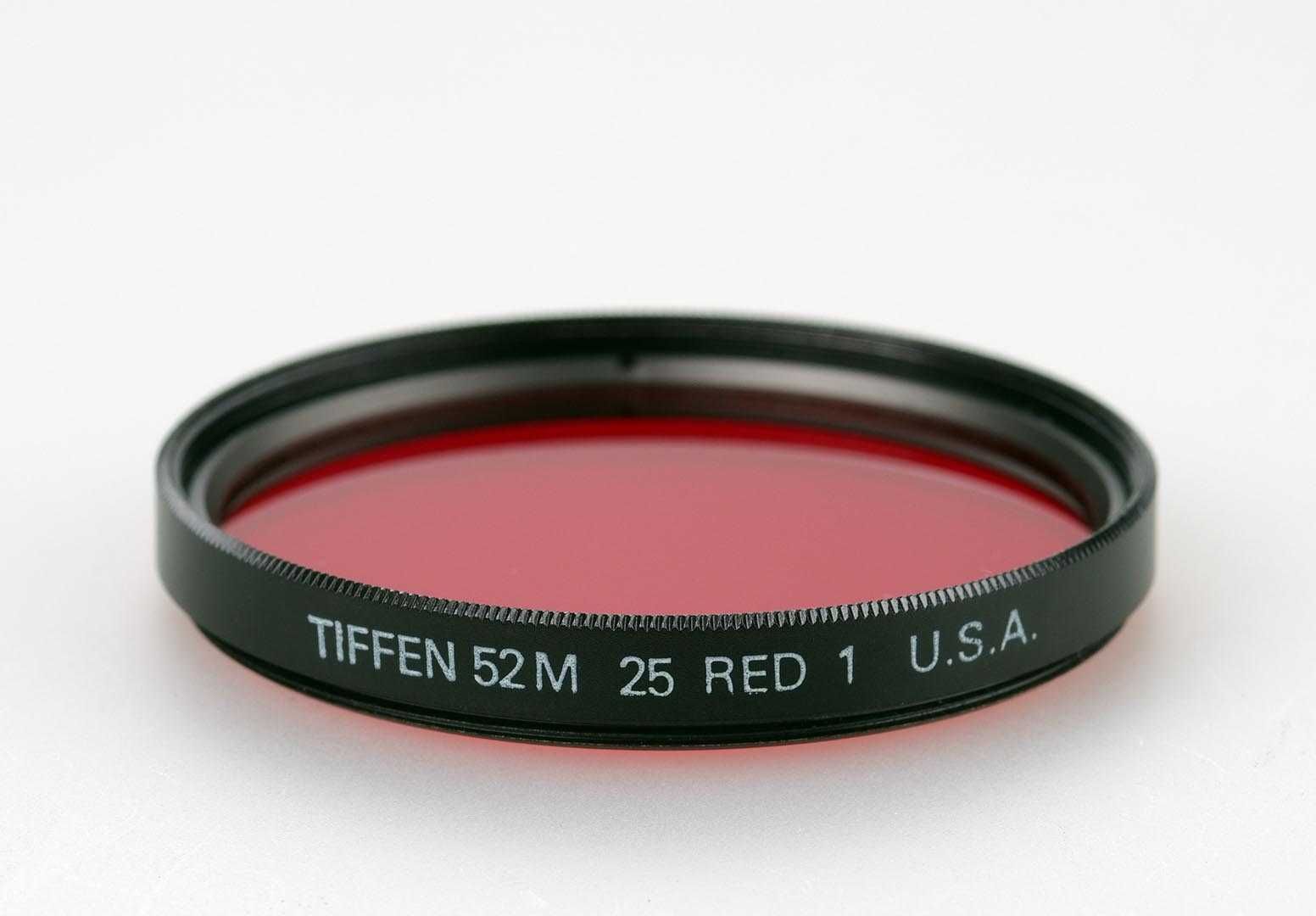 Фірмові кольорові фільтри для ч/б фотографії RED 1 52mm+62mm Green PO1