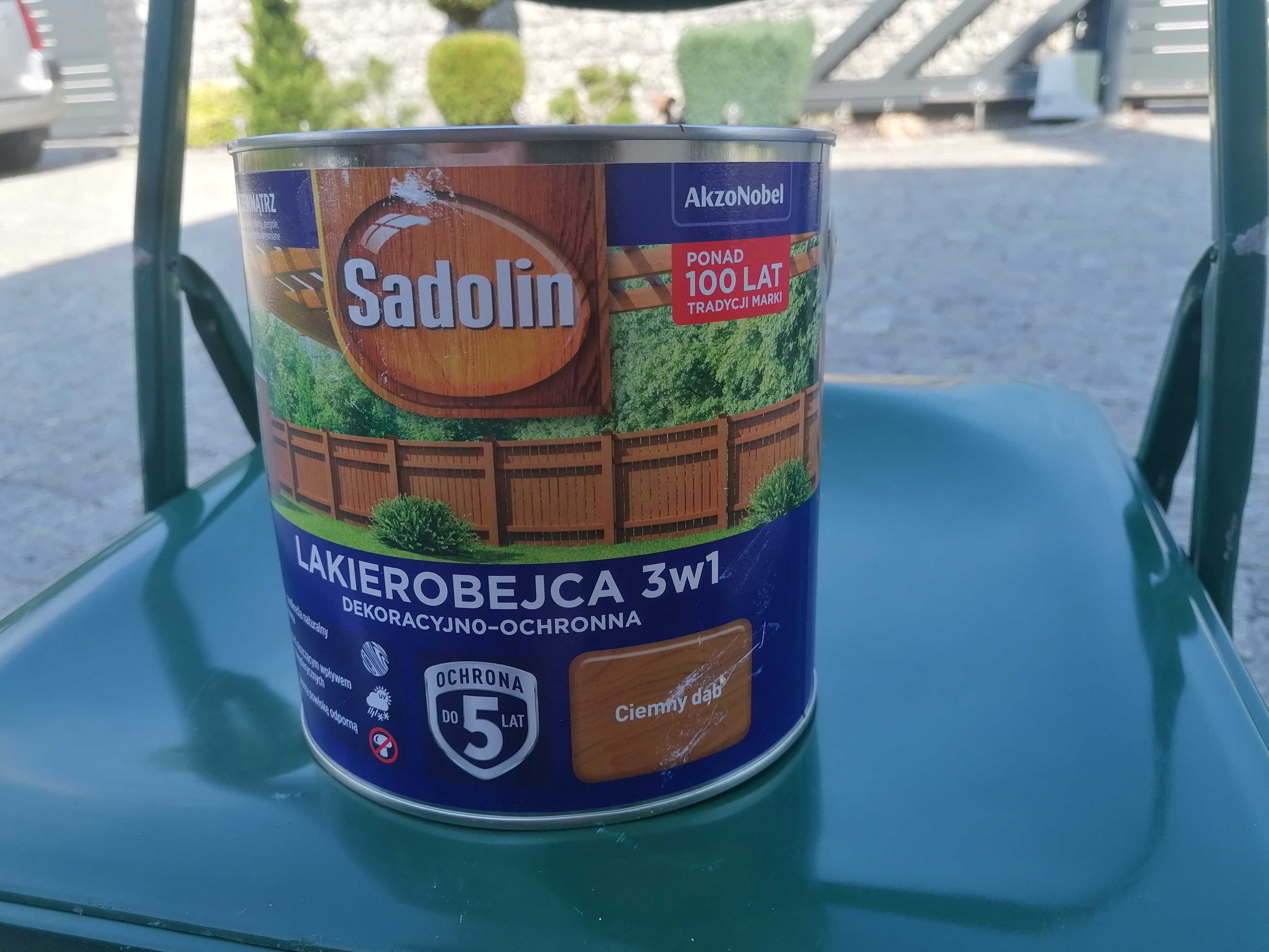 Lakierobejca Sadolin  Ciemny dąb 2,5 L