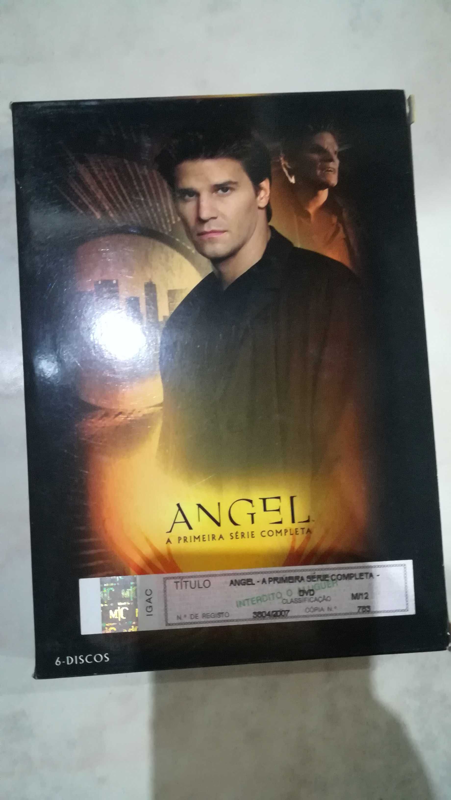 Angel - temporada 1 completa - série de culto de Joss Whedon