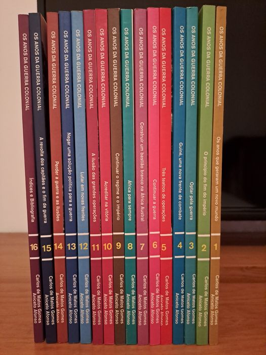 Os Anos da Guerra Colonial - 16 Volumes