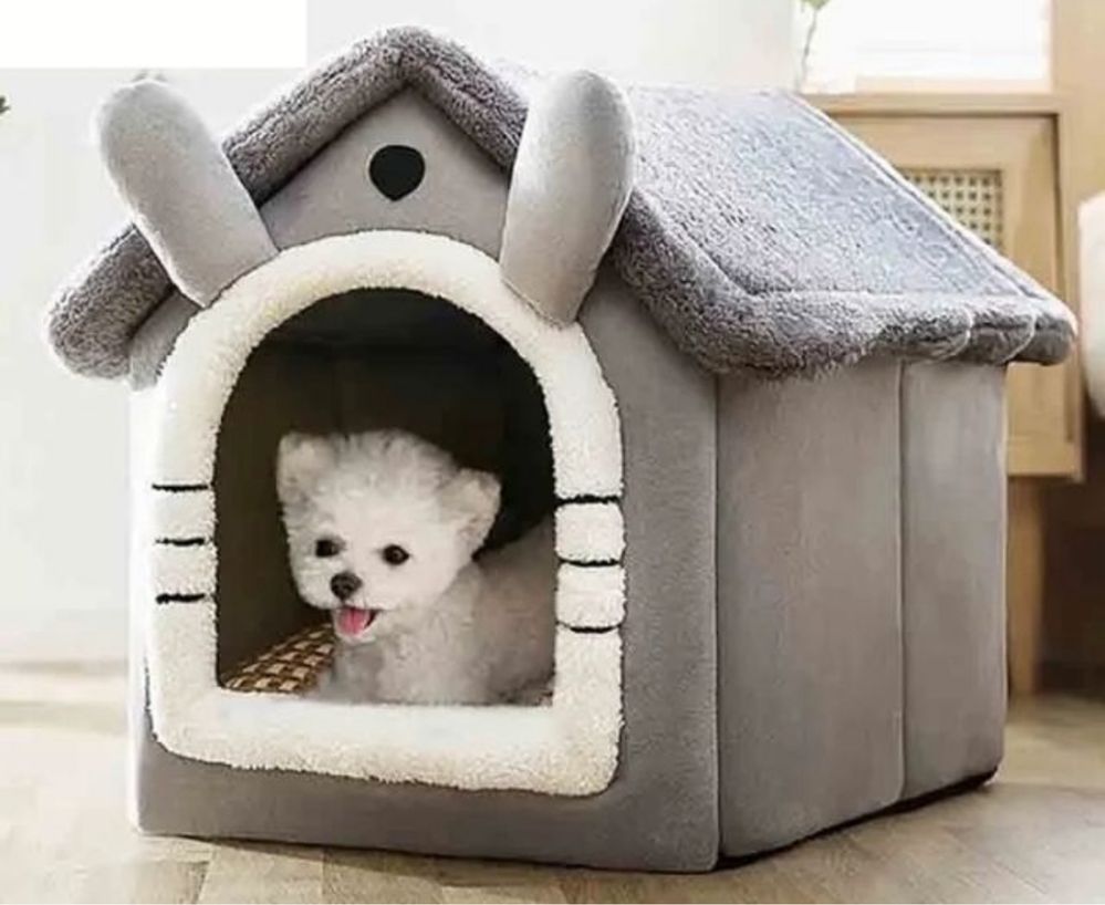 Casa/Cama para cão ou gato de raça pequena